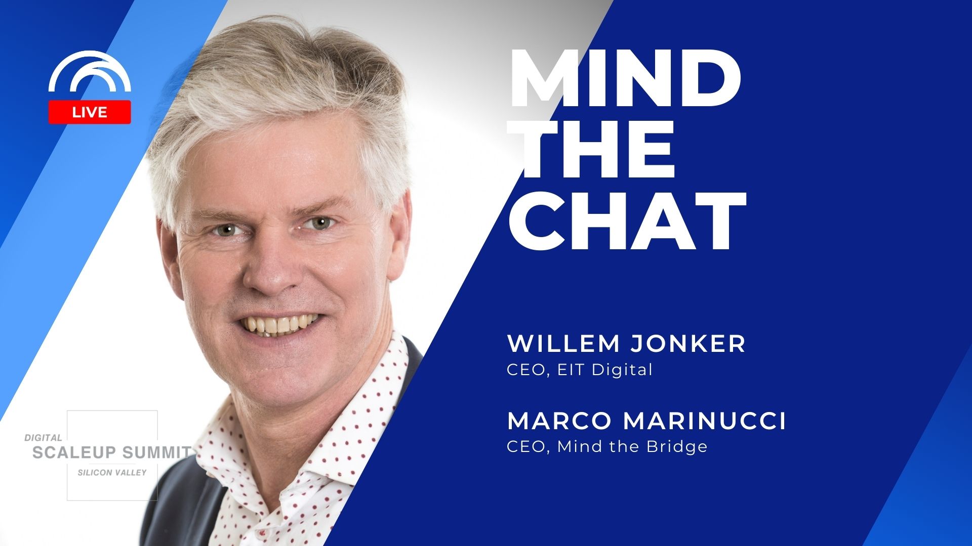 Mind the Chat with Willem Jonker - EIT Digital